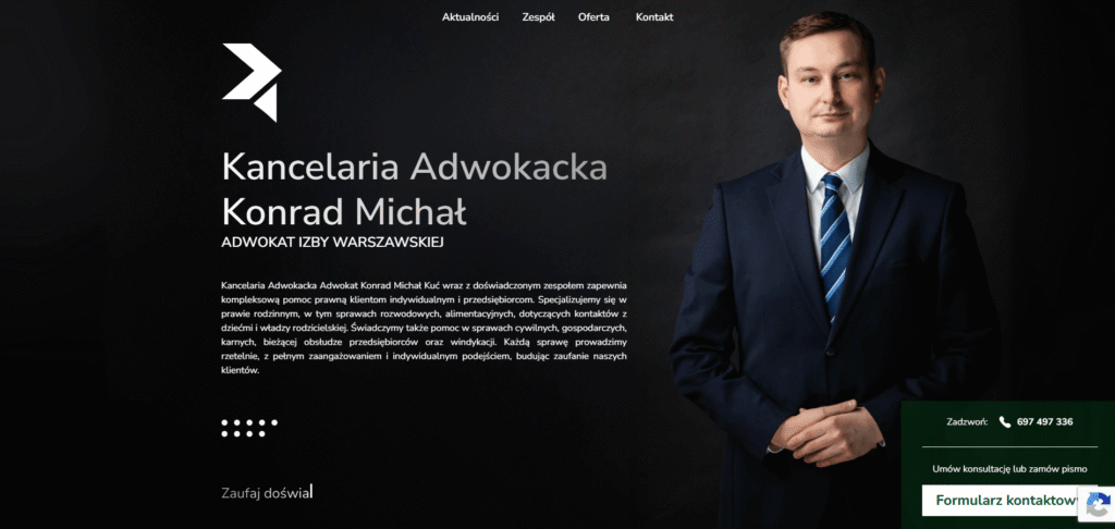 Adwokat Warszawa Konrad Michał Kuć Kancelaria Adwokacka | Sprawy Rozwodowe | Alimenty | Obsługa Przedsiębiorców
