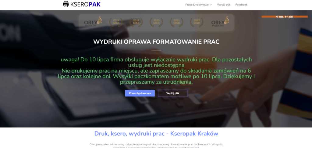 <div class="sponsor-tag" style="font-size:13px; color:#777; font-weight:bold; margin-bottom:6px;">
Artykuł sponsorowany
</div>Kseropak Kraków