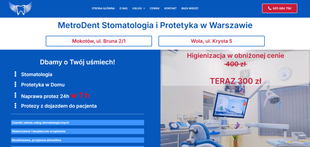 MetroDENT Stomatologia i Protetyka