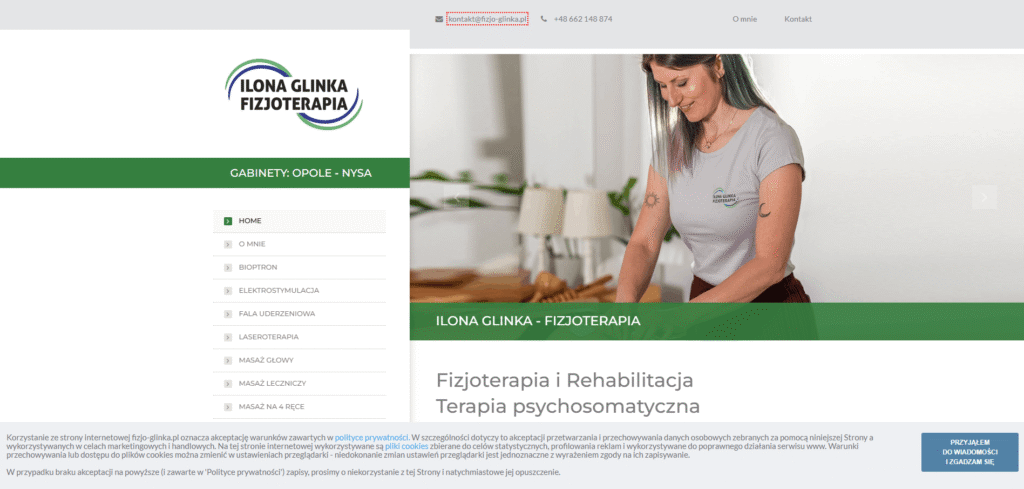 <div class="sponsor-tag" style="font-size:13px; color:#777; font-weight:bold; margin-bottom:6px;">
            Artykuł sponsorowany
        </div>mgr Ilona Glinka, Fizjoterapeuta