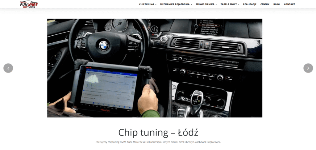 <div class="sponsor-tag" style="font-size:13px; color:#777; font-weight:bold; margin-bottom:6px;">
            Artykuł sponsorowany
        </div>Chiptuning i Mechanika pojazdowa FUNWARE Łódź