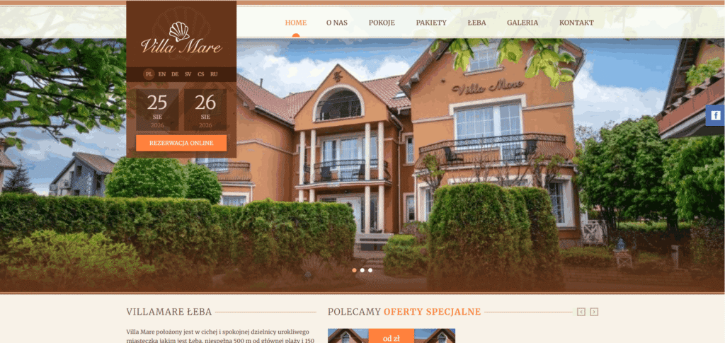 <div class="sponsor-tag" style="font-size:13px; color:#777; font-weight:bold; margin-bottom:6px;">
            Artykuł sponsorowany
        </div>Villa Mare Łeba