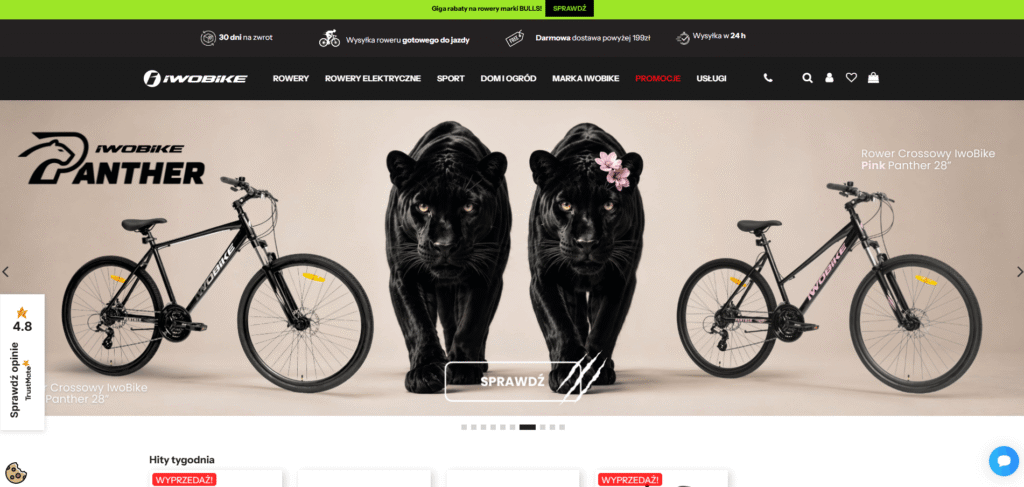 <div class="sponsor-tag" style="font-size:13px; color:#777; font-weight:bold; margin-bottom:6px;">
            Artykuł sponsorowany
        </div>Sklep Rowerowy IwoBike