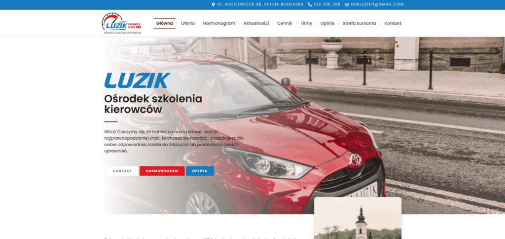 <div class="sponsor-tag" style="font-size:13px; color:#777; font-weight:bold; margin-bottom:6px;">
            Artykuł sponsorowany
        </div>OSK LUZIK Michał Cygan